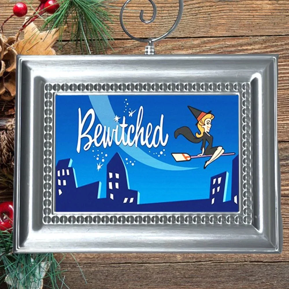 Bewitched Retro Nostalgic Christmas Tree‎ Ornament